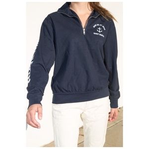 Brandy Melville - St. Barth Half-Zip Sweatshirt